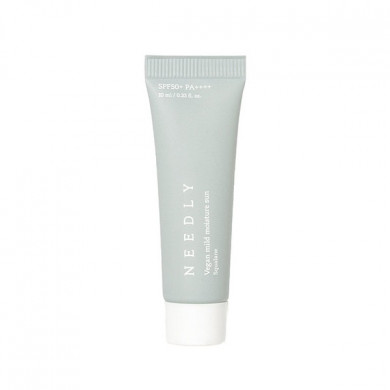 Увлажняющий солнцезащитный крем с растительным скваленом Needly Vegan Mild Moisture Sun SPF 50+ PA++++ 10 мл купить в Украине