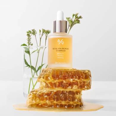 Ампульна сироватка з екстрактом прополісу Dr. Ceuracle Royal Vita Propolis 33 Ampoule 30 мл купити в Україні 2