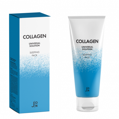 Ночная маска для лица с коллагеном, J:ON, Collagen Universal Solution Sleeping Pack, 50 г купить в Украине Ночная маска для лица с коллагеном, J:ON, Collagen Universal Solution Sleeping Pack, 50 г купить в Украине