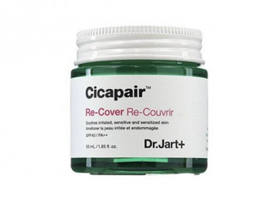 Восстанавливающий СС крем для лица, Dr. Jart+, Cicapair Re-Cover, 55 мл купить в Украине Восстанавливающий СС крем для лица, Dr. Jart+, Cicapair Re-Cover, 55 мл купить в Украине