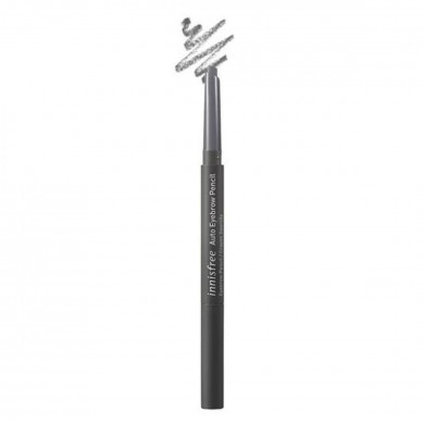 Карандаш для бровей, серый, Innisfree, Auto Eyebrow Pencil, #3 Gray купить в Украине Карандаш для бровей, серый, Innisfree, Auto Eyebrow Pencil, #3 Gray купить в Украине
