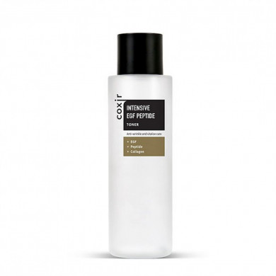 Антивозрастной тонер с эпидермальным фактором роста и пептидами Coxir Intensive EGF Peptide Toner 150 мл купить в Украине 2