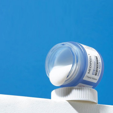 Зволожуючий та освітлюючий крем для обличчя MEDI-PEEL Glutathione Hyal Aqua Cream 50 мл купити в Україні 2