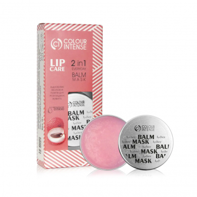 Питательная бальзам-маска для губ Личи Colour Intense Lip Care 2 in 1 Everyday Balm Mask 10 г купить в Украине