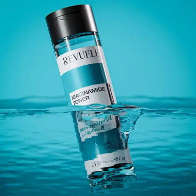 Освітлюючий тонер для обличчя з ніацинамідом Revuele Niacinamide Toner 200 мл купити в Україні 2