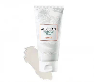 Заспокійлива пінка для вмивання з білою глиною Heimish All Clean White Clay Foam 30 мл купити в Україні 2
