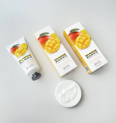 Крем для рук с экстрактом манго JIGOTT Real Moisture Mango Hand Cream 100 мл купить в Украине 2