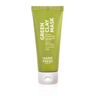 Очищающая маска с зеленой глиной Marie Fresh Anti Acne Green Clay Mask 50 мл купить в Украине