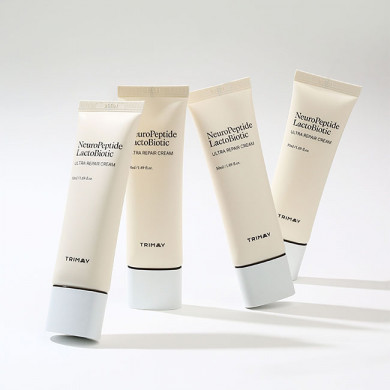 Восстанавливающий крем с нейропептидами и керамидами Trimay NeuroPeptide LactoBiotic Ultra Repair Cream 50 мл купить в Украине 4