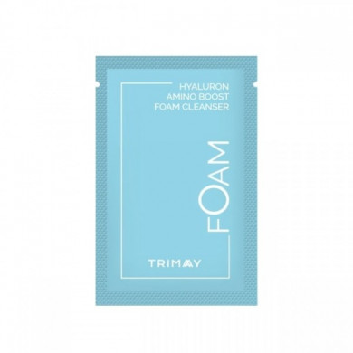 Очищающая пенка с гиалуроновой кислотой и аминокислотами Trimay Hyaluron Amino Boost Foam Cleanser 1.5 мл (пробник) купить в Украине