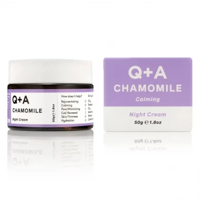 Успокаивающий ночной крем с экстрактом ромашки Q+A Chamomile Calming Night Cream 50 г купить в Украине