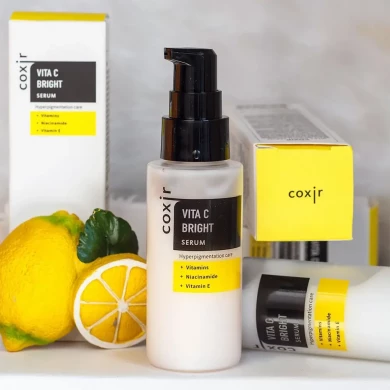 Осветляющая сыворотка с витамином С Coxir Vita С Bright Serum 50 мл купить в Украине 2