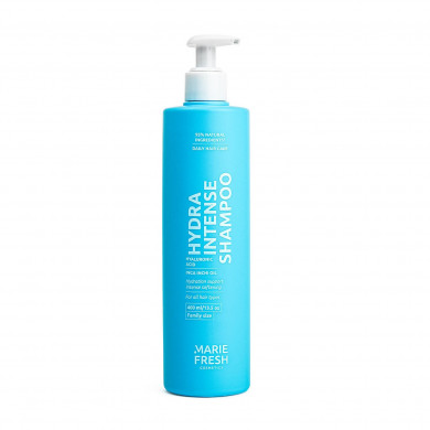 Интенсивно увлажняющий шампунь для волос с гиалуроновой кислотой Marie Fresh Cosmetics Hydro Intense Shampoo 400 мл купить в Украине
