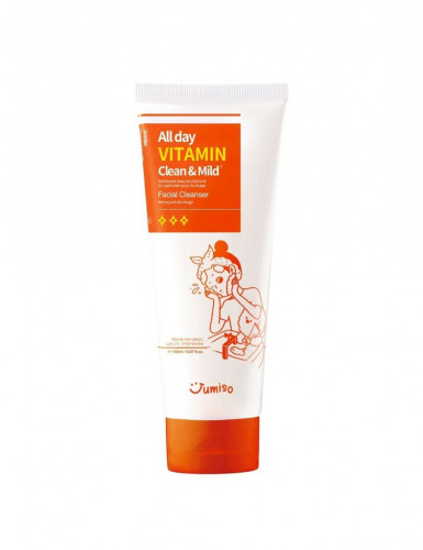 Гель для умывания с экстрактом облепихи, Jumiso, All day Vitamin Clean&Mild Facial Cleanser, 150 мл купить в Украине Гель для умывания с экстрактом облепихи, Jumiso, All day Vitamin Clean&Mild Facial Cleanser, 150 мл купить в Украине