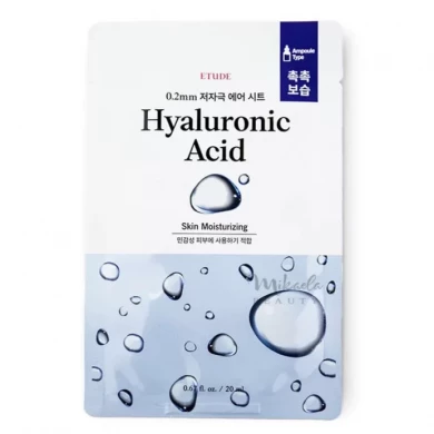 Ультратонкая тканевая маска с гиалуроновой кислотой ETUDE HOUSE Therapy Air Mask Hyaluronic Acid купить в Украине