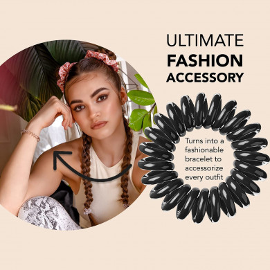 Резинка-браслет для волосся invisibobble ORIGINAL True Black 3 шт купити в Україні 3