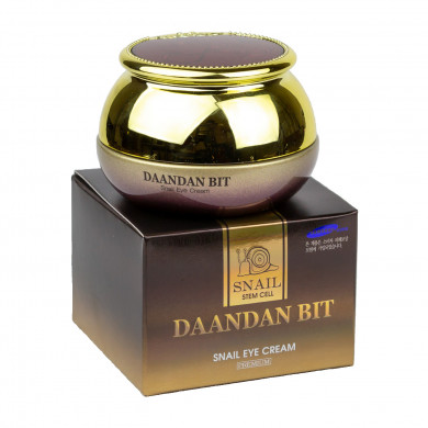 Крем із муцином равлики для шкіри навколо очей Daandan Bit Stem Cell Snail Eye Cream 50 мл купити в Україні 2