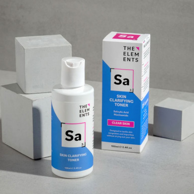 Тонер для обличчя із саліциловою кислотою The Elements Skin Clarifying Toner 100 мл купити в Україні 3