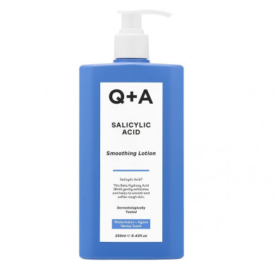 Лосьйон для тіла для проблемної шкіри з саліциловою кислотою Q+A Salicylic Acid Smoothing Lotion 250 мл купити в Україні