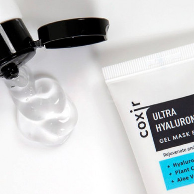 Нічна гелева маска з гіалуроновою кислотою, Coxir, Ultra Hyaluronic Gel Mask Pack, 80 мл купити в Україні 3 Нічна гелева маска з гіалуроновою кислотою, Coxir, Ultra Hyaluronic Gel Mask Pack, 80 мл купити в Україні 3