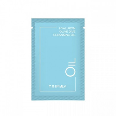 Гидрофильное масло на основе оливкового масла и гиалуроновой кислоты Trimay Hyaluron Olive Dive Cleansing Oil 2 мл (пробник) купить в Украине