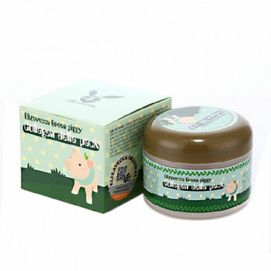 Коллагеновая маска для упругости кожи, Elizavecca, Green Piggy Collagen Jella Pack, 100 мл купить в Украине Коллагеновая маска для упругости кожи, Elizavecca, Green Piggy Collagen Jella Pack, 100 мл купить в Украине