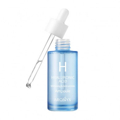 Зволожуюча сироватка для обличчя з гіалуроновою кислотою MEDI FLOWER Aronyx Hyaluronic Acid Ampoule 50 мл купити в Україні 2