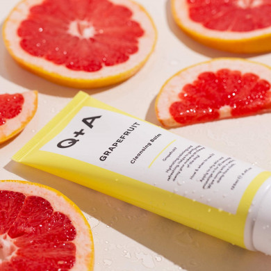 Очищающий бальзам для лица с экстрактом грейпфрута Q+A Grapefruit Cleansing Balm 125 мл купить в Украине 2