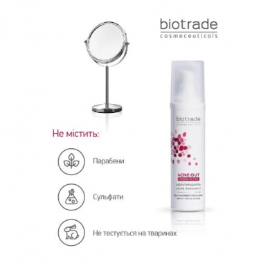 Увлажняющий крем против акне Biotrade Acne Out Face Cream 60 мл купить в Украине 3