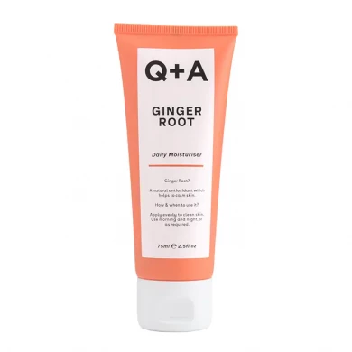 Увлажняющий крем для лица на основе корня имбиря Q+A Ginger Root Daily Moisturiser 75 мл купить в Украине