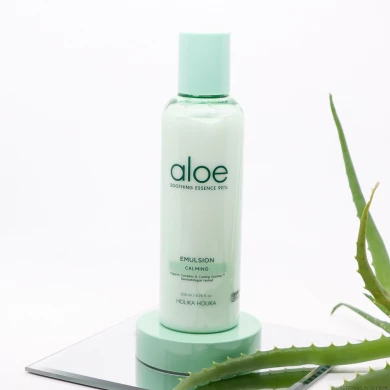 Відновлювальна емульсія з алое Holika Holika Aloe Soothing Essence 90% Emulsion Calming 200 мл купити в Україні 3