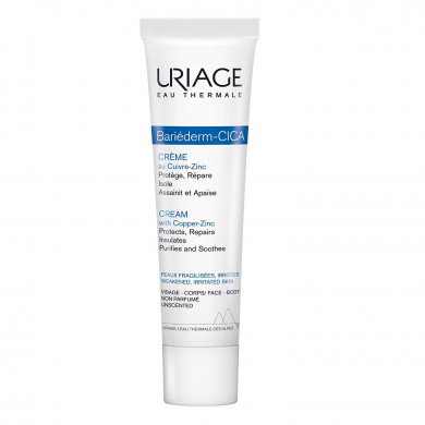 Защитный и восстанавливающий крем для лица с цинком URIAGE Bariederm Repairing Cica-Cream 40 мл купить в Украине