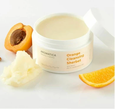 Очищающий щербет с апельсиновым маслом, AROMATICA, Orange Cleansing Sherbet, 180 г купить в Украине 2 Очищающий щербет с апельсиновым маслом, AROMATICA, Orange Cleansing Sherbet, 180 г купить в Украине 2