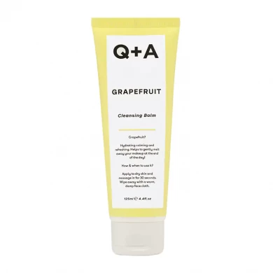 Очищающий бальзам для лица с экстрактом грейпфрута Q+A Grapefruit Cleansing Balm 125 мл купить в Украине