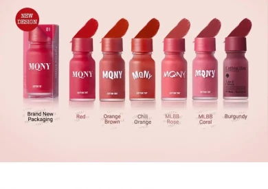 Легкий тинг для губ темно-оранжевый MACQUEEN NEW YORK Air Cotton Tint 02 Orange Brown 10 мл купить в Украине 3
