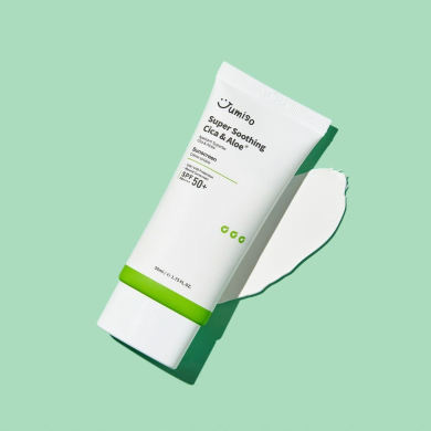 Заспокійливий сонцезахисний крем із центелою Jumiso Super Soothing Cica & Aloe Sunscreen SPF50+/PA++++ 50 мл купити в Україні 4