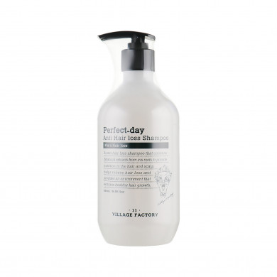 Шампунь для ослабленных волос Village 11 Factory Perfect-day Anti Hair Loss Shampoo 500 мл купить в Украине