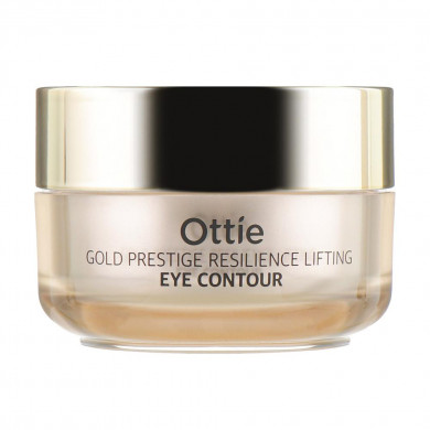 Антивозрастной крем для кожи вокруг глаз с частичками золота Ottie Gold Prestige Resilience Lifting Eye Contour 30 мл купить в Украине