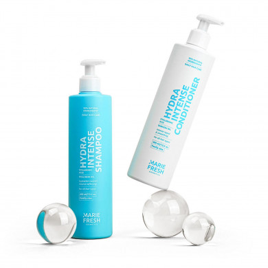 Інтенсивно зволожуючий шампунь для волосся з гіалуроновою кислотою Marie Fresh Cosmetics Hydro Intense Shampoo 400 мл купити в Україні 3