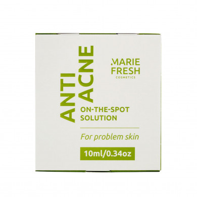 Точковий засіб від прищів Marie Fresh Cosmetics Anti-Acne On The Spot Solution 10 мл купити в Україні 4