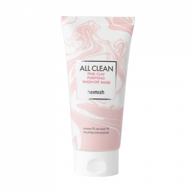 Успокаивающая глиняная маска для чувствительной кожи Heimish All Clean Pink Clay Purifying Wash Off Mask 150 г купить в Украине