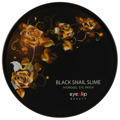 Гидрогелевые патчи с муцином черной улитки, EYENLIP, Black Snail Slime Hydrogel Eye Patch, 60 патчей купить в Украине Гидрогелевые патчи с муцином черной улитки, EYENLIP, Black Snail Slime Hydrogel Eye Patch, 60 патчей купить в Украине