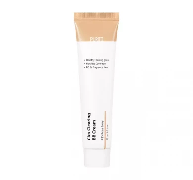 BB крем з екстрактом центелли Purito Cica Clearing BB Cream SPF38 / PA +++ #15 30 мл купити в Україні