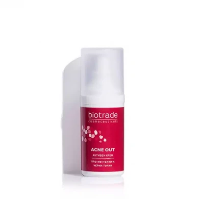 Крем проти акне для жирної та проблемної шкіри Biotrade Acne Out Active Cream 30 мл купити в Україні 2