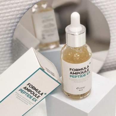 Сироватка для пружності шкіри обличчя з пептидами ESTHETIC HOUSE Formula Ampoule Peptide EX 55 мл купити в Україні 3
