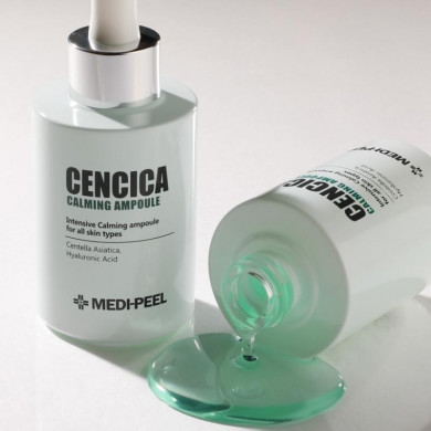 Успокаивающая сыворотка с экстрактом центеллы, MEDI-PEEL, Cencica Calming Ampoule, 100 мл купить в Украине 2 Успокаивающая сыворотка с экстрактом центеллы, MEDI-PEEL, Cencica Calming Ampoule, 100 мл купить в Украине 2