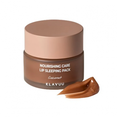 Ночная питательная маска для губ Кокос KLAVUU Nourishing Care Lip Sleeping Pack Coconut 20 г купить в Украине 2