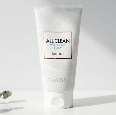 Успокаивающая пенка для умывания с белой глиной Heimish All Clean White Clay Foam 150 г купить в Украине 3