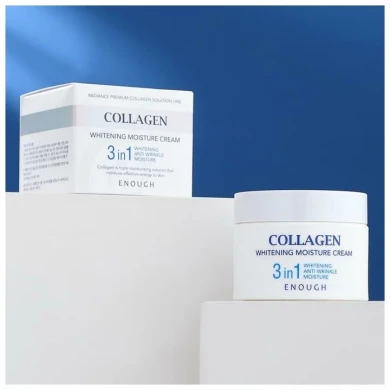 Освітлюючий зволожуючий крем з колагеном Enough Collagen Whitening Moisture Cream 50 мл купити в Україні 2