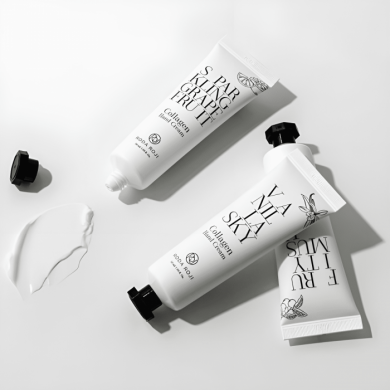 Крем для рук с коллагеном с фруктовым ароматом Roda Roji Fruity Musk Collagen Hand Cream 50 мл купить в Украине 2